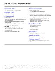 AD7610BSTZ datasheet pdf 2 page