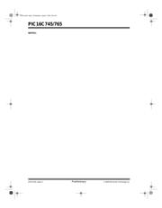 PIC16C745-I/SP datasheet pdf 4 page