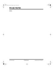 PIC16C745-I/SP datasheet pdf 6 page