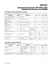 DS3232SN#T&R datasheet pdf 3 page