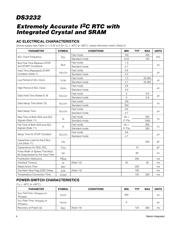 DS3232SN#T&R datasheet pdf 4 page