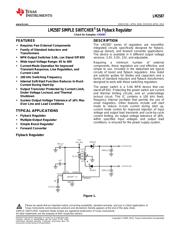 LM2587SX-ADJ/NOPB datasheet pdf 1 page