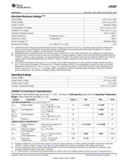 LM2587SX-ADJ/NOPB datasheet pdf 5 page