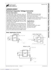 LM2660MX/NOPB datasheet pdf 1 page